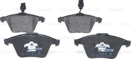 BOSCH 0 986 494 271 - 0 986 494 271 колодки дисковые передние! disk 360x34\ Audi A4/A6/A8 1.8-4.2/2.0TDI-3.0TDI 02> autosila-amz.com