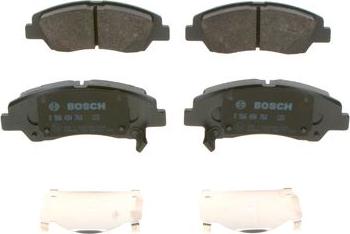 BOSCH 0 986 494 760 - Тормозные колодки, дисковые, комплект autosila-amz.com