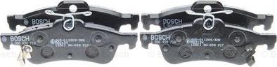 BOSCH 0 986 494 719 - Тормозные колодки, дисковые, комплект autosila-amz.com