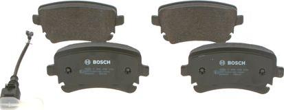 BOSCH 0 986 495 094 - Тормозные колодки, дисковые, комплект autosila-amz.com