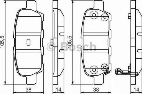 Sangsin Brake SP1250 - Колодки торм.дисковые задн. Hi-Q Nissan Murano, Qashqai, Tiida, X-Trail, FX35/45/50 (2005-) autosila-amz.com