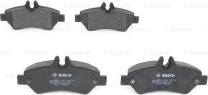 BOSCH 0 986 495 100 - Тормозные колодки, дисковые, комплект autosila-amz.com