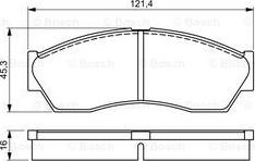 HELLA PAGID 355013431 - Тормозные колодки, дисковые, комплект autosila-amz.com