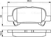 BOSCH 0 986 495 322 - Тормозные колодки, дисковые, комплект autosila-amz.com