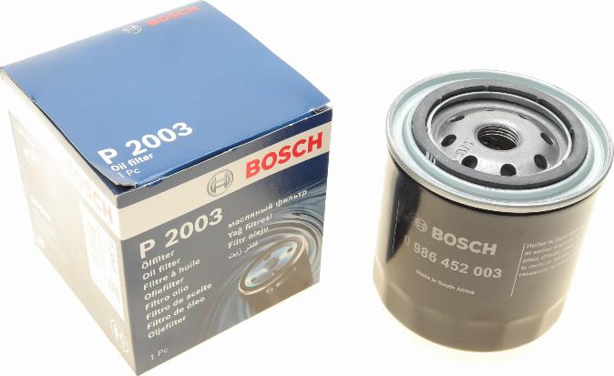 BOSCH 0 986 452 003 - Масляный фильтр autosila-amz.com