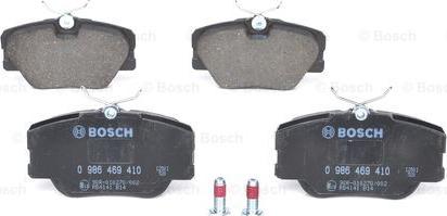 BOSCH 0 986 469 410 - Колодки тормозные MERCEDES E (W124) (93-95) передние (4шт.) BOSCH autosila-amz.com