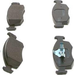 BOSCH 0 986 469 070 - 0 986 469 070 колодки дисковые передние!\ Ford Scorpio 1.8-2.5TD 85-94/Sierra 1.6-2.3D 87-93 autosila-amz.com