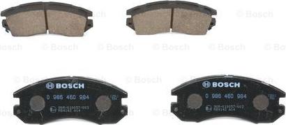 BOSCH 0 986 460 984 - Тормозные колодки, дисковые, комплект autosila-amz.com