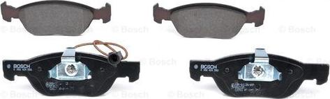 BOSCH 0 986 424 593 - Тормозные колодки, дисковые, комплект autosila-amz.com