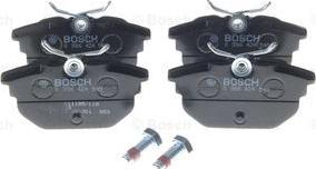 BOSCH 0 986 424 545 - Тормозные колодки, дисковые, комплект autosila-amz.com