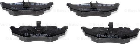 BOSCH 0 986 424 585 - 0 986 424 585 колодки дисковые з.\ Chrysler PT Cruiser all 00> autosila-amz.com