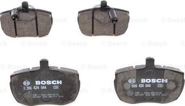 BOSCH 0 986 424 044 - Колодки тормозные для дисковых тормозов autosila-amz.com