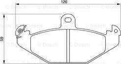 BOSCH 0 986 424 763 - Тормозные колодки, дисковые, комплект autosila-amz.com