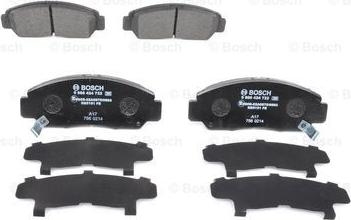 BOSCH 0 986 424 722 - 0 986 424 722 747 12=Y05-5100M !колодки дисковые п.\ Honda Jazz 1.2i/1.4 02>/Stream 1.7i/2.0i 01> autosila-amz.com