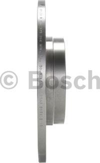 BOSCH 0 986 479 164 - Диск тормозной RENAULT LOGAN/SANDERO 04- перед.не вент. D=259 autosila-amz.com