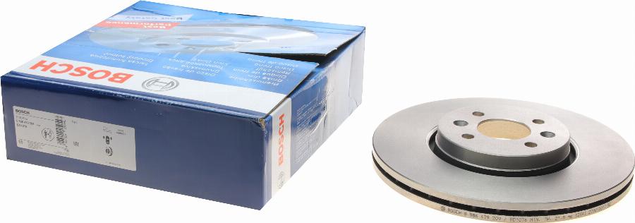 BOSCH 0 986 479 209 - Тормозной диск autosila-amz.com