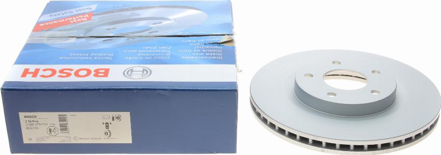 BOSCH 0 986 479 C04 - Тормозной диск autosila-amz.com