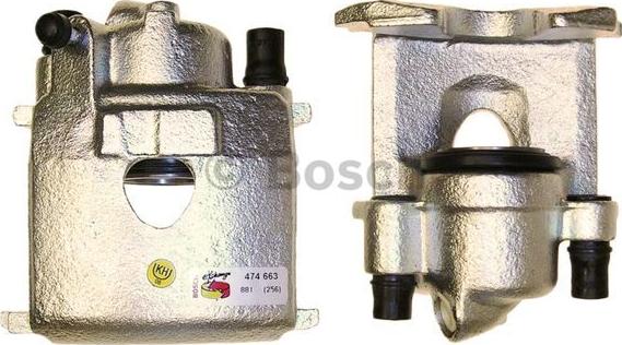 BOSCH 0 986 474 663 - Тормозной суппорт autosila-amz.com