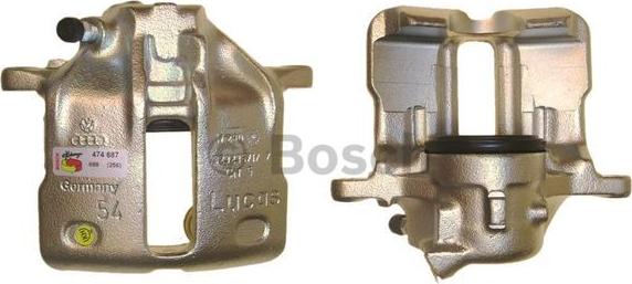 BOSCH 0 986 474 687 - Тормозной суппорт autosila-amz.com