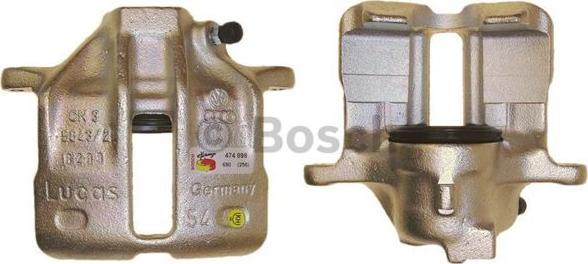 BOSCH 0 986 474 898 - Тормозной суппорт autosila-amz.com