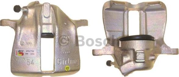 BOSCH 0 986 474 712 - Тормозной суппорт autosila-amz.com