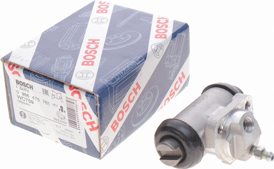 BOSCH 0 986 475 761 - Колесный тормозной цилиндр autosila-amz.com