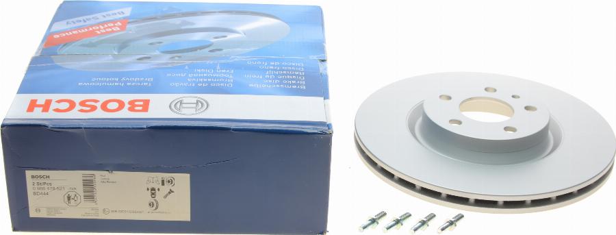 BOSCH 0 986 478 521 - Тормозной диск autosila-amz.com
