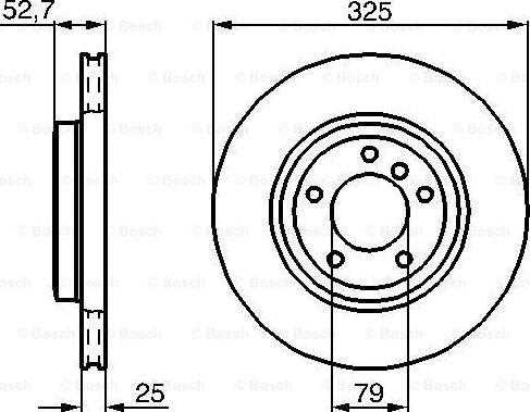 BOSCH 0 986 478 012 - Тормозной диск autosila-amz.com