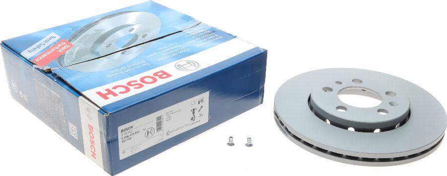 BOSCH 0 986 478 853 - Тормозной диск autosila-amz.com