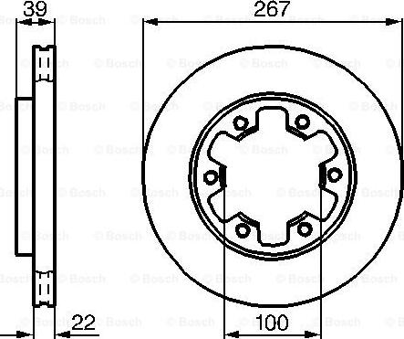 BOSCH 0 986 478 806 - Тормозной диск autosila-amz.com