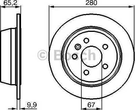RIDER RD.2625.DF2794 - Тормозной диск autosila-amz.com