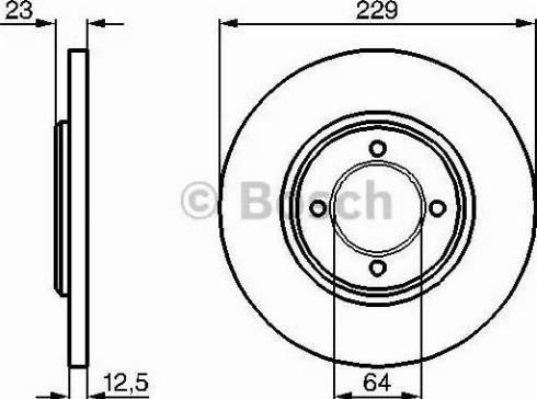 BOSCH 0 986 478 767 - Тормозной диск autosila-amz.com