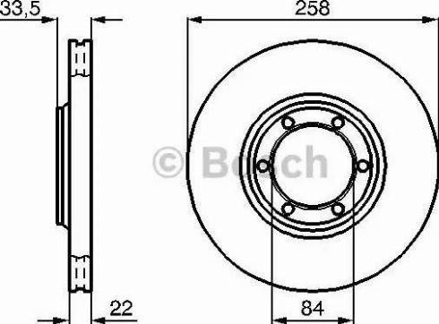 BOSCH 0 986 478 706 - Тормозной диск autosila-amz.com