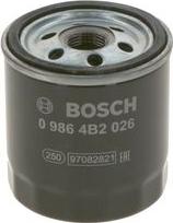 BOSCH 0 986 4B2 026 - Топливный фильтр autosila-amz.com