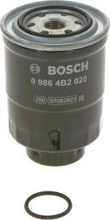 BOSCH 0 986 4B2 020 - Топливный фильтр autosila-amz.com