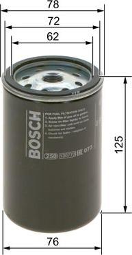 BOSCH 0 986 4B2 028 - Топливный фильтр autosila-amz.com