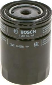 BOSCH 0 986 4B7 021 - Масляный фильтр autosila-amz.com