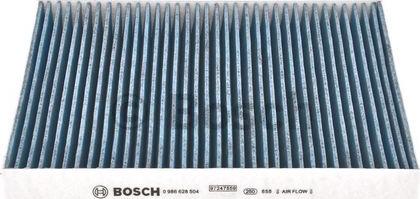 BOSCH 0 986 628 504 - Фильтр воздуха в салоне autosila-amz.com