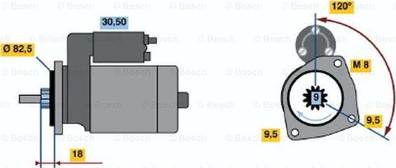 BOSCH 0 986 015 320 - Автозапчасть autosila-amz.com