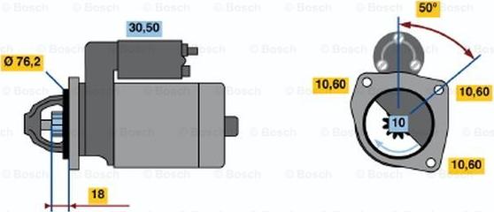 BOSCH 0 986 015 200 - Автозапчасть autosila-amz.com