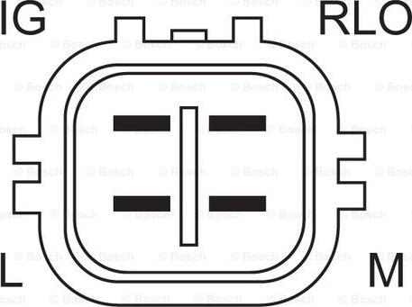 BOSCH 0 986 082 070 - Автозапчасть autosila-amz.com