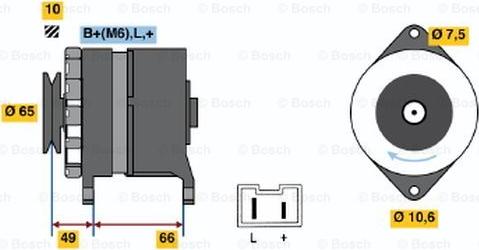 BOSCH 0 986 032 310 - Генератор autosila-amz.com