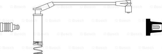 BOSCH 0 986 356 240 - PRZEWOD ZAPLONOWY autosila-amz.com