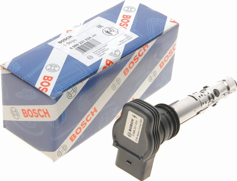 BOSCH 0 986 221 024 - Катушка зажигания autosila-amz.com