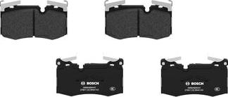 BOSCH 0 986 AB9 443 - Тормозные колодки, дисковые, комплект autosila-amz.com