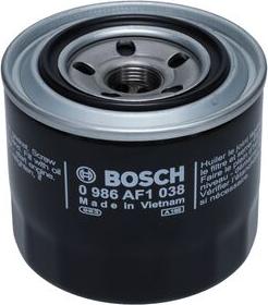 BOSCH 0 986 AF1 038 - Масляный фильтр autosila-amz.com