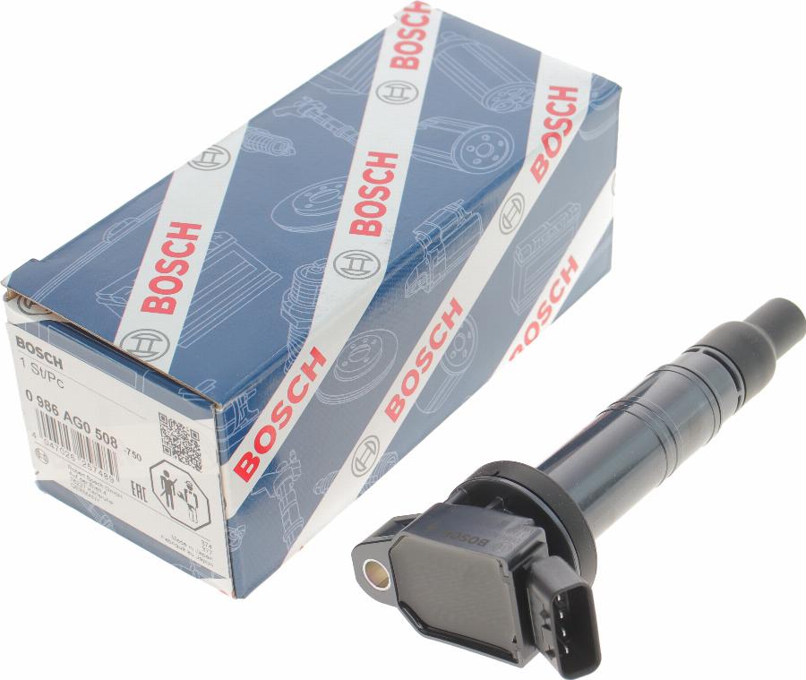 BOSCH 0 986 AG0 508 - Катушка зажигания autosila-amz.com