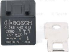 BOSCH 0 986 AH0 612 - GP relay (24V, 10A, number of connections: 5) autosila-amz.com