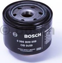 BOSCH 0 986 B00 059 - Масляный фильтр autosila-amz.com