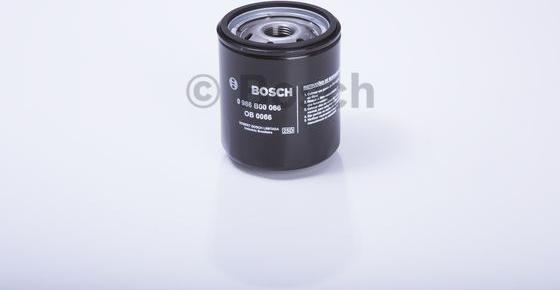 BOSCH 0 986 B00 066 - Масляный фильтр autosila-amz.com